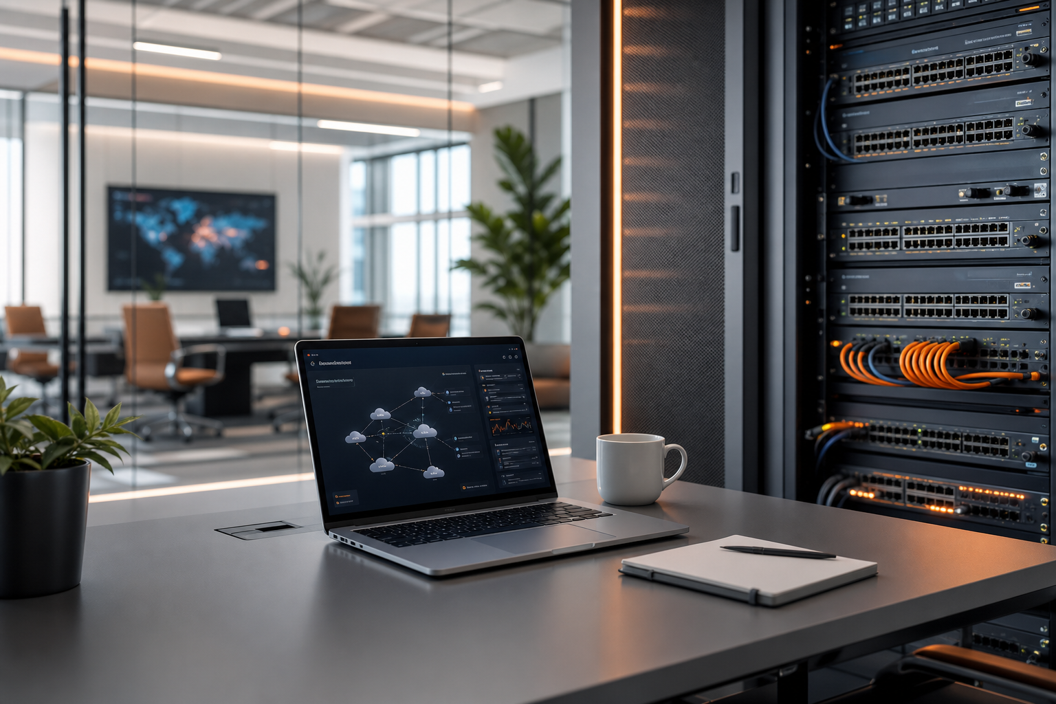 Network Engineering service visual